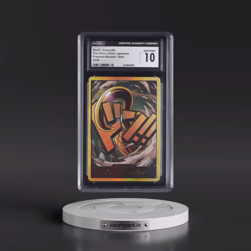 2024 Premium Booster: The Best (PRB-01) - Japanese Don!! - Crocodile - Gold (CGC 10 GEM MINT)