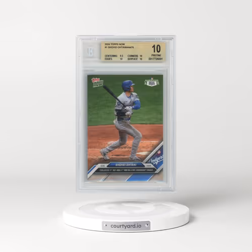 2024 Topps Now #1 Shohei Ohtani (BGS 10 PRISTINE)