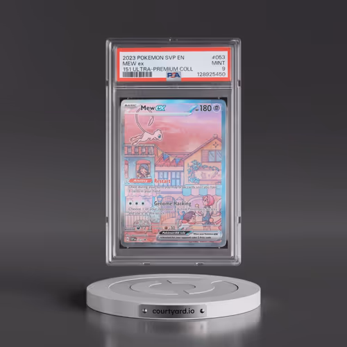 2023 Pokémon Svp EN-SV Black Star Promo #053 Mew EX - Holo 151 Ultra-Premium Collection (PSA 9 MINT)