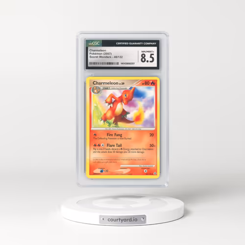 2007 Secret Wonders #46/132 Charmeleon (CGC 8.5 NM-MT+)