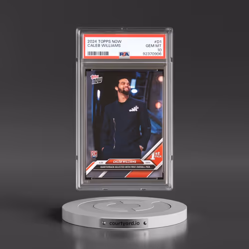 2024 Topps Now #D1 Caleb Williams (PSA 10 GEM MINT)