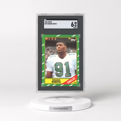 1986 Topps #275 Reggie White (SGC 6 EX-MT)