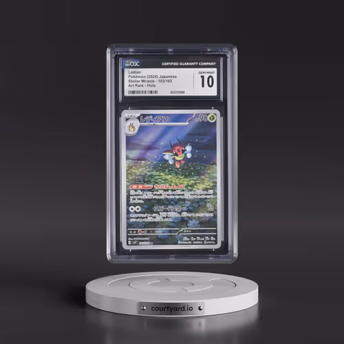 2024 Pokémon SV7-Stellar Miracle #103 Ledian - Art Rare (CGC 10 GEM MINT)