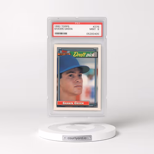 1992 Topps #276 Shawn Green (PSA 9 MINT)