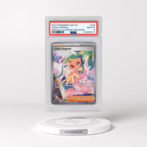 2024 Pokémon Ssp EN-Surging Sparks #246 Lisia's Appeal - Special Illustration Rare (PSA 8 NM-MT)