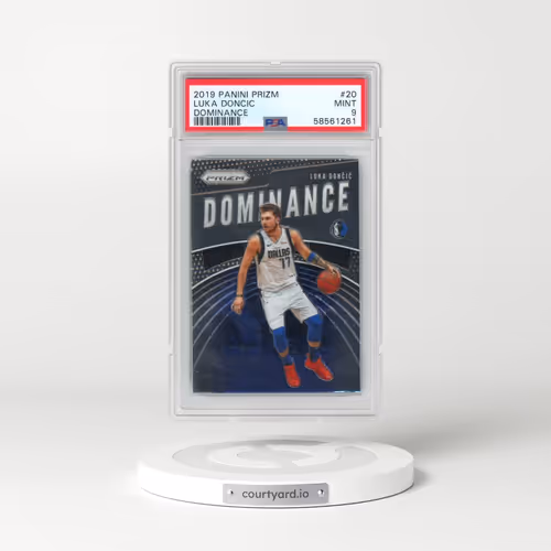 2019 Panini Prizm Dominance #20 Luka Doncic (PSA 9 MINT)