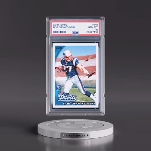 2010 Topps #148 Rob Gronkowski (PSA 10 GEM MINT)