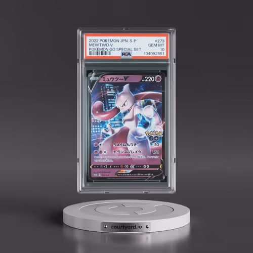 2022 Pokémon S Promo #273 Mewtwo V - Holo Pokemon Go Special Set (PSA 10 GEM MINT)