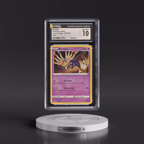 2020 Vivid Voltage #078/185 Xerneas - Holo (CGC 10 GEM MINT)