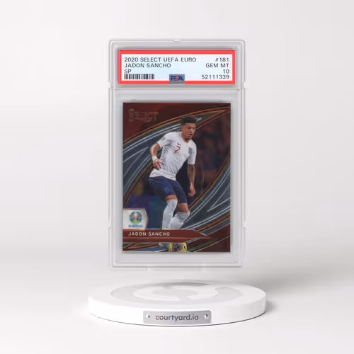 2020 Panini Select UEFA Euro #181 Jadon Sancho - SP (PSA 10 GEM MINT)