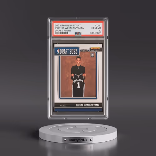 2023 Panini Instant Draft Night #DN1 Victor Wembanyama (PSA 10 GEM MINT)