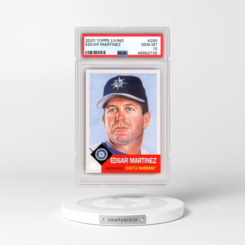 2020 Topps Living #285 Edgar Martinez (PSA 10 GEM MINT)