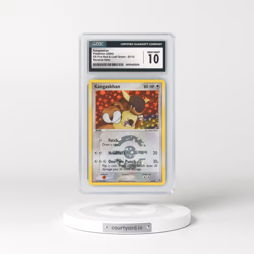 2004 EX FireRed & LeafGreen #6 Kangaskhan - Holo (CGC 10 GEM MINT)