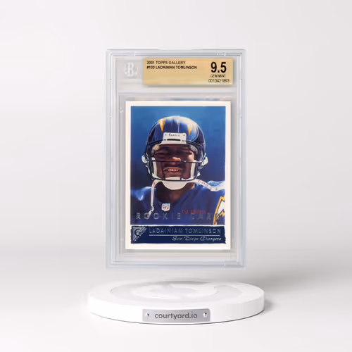 2001 Topps Gallery #103 Ladainian Tomlinson (BGS 9.5 GEM MINT)