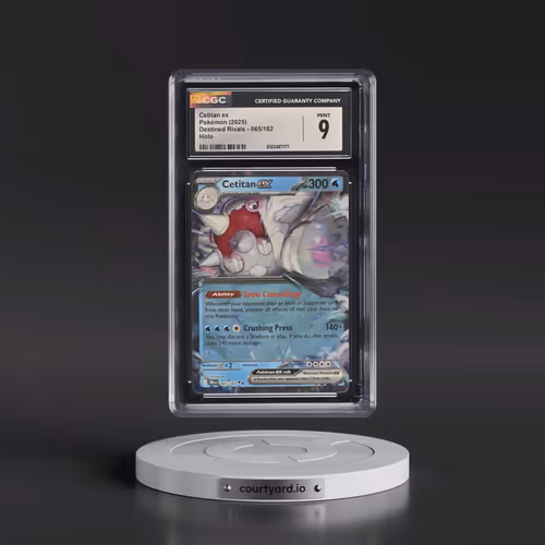 2025 Destined Rivals - DRI EN #065/182 Cetitan ex - Holo (CGC 9 MINT)
