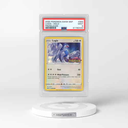 2020 Pokémon Swsh Black Star Promo #069 Lugia - Holo Prerelease (PSA 9 MINT)