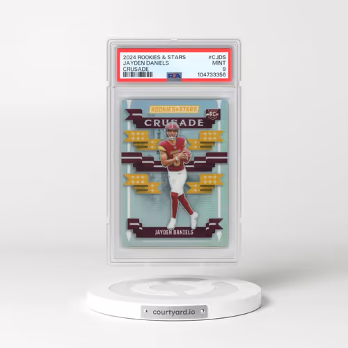 2024 Panini Rookies & Stars Crusade #CJDS Jayden Daniels (PSA 9 MINT)