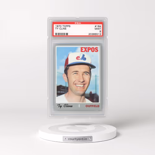 1970 Topps #164 Ty Cline (PSA 9 MINT)