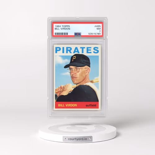 1964 Topps #495 Bill Virdon (PSA 7 NM)