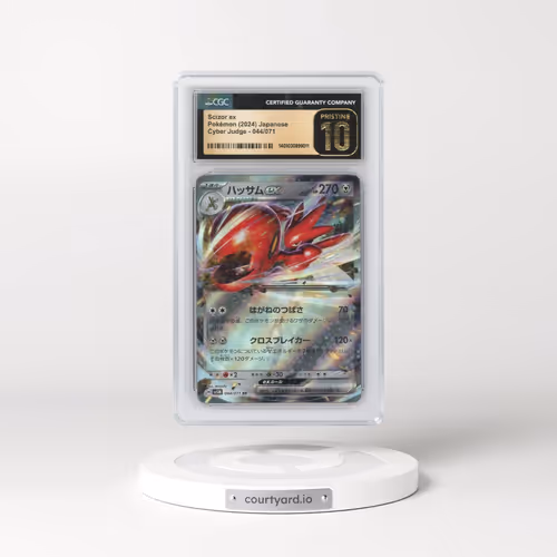 2024 Cyber Judge #044/071 Scizor ex - Holo (CGC 10 PRISTINE)