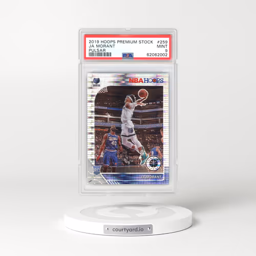 2019 Panini Hoops Premium Stock #259 Ja Morant - Pulsar (PSA 9 MINT)