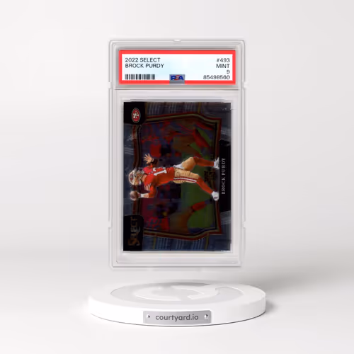 2022 Panini Select #493 Brock Purdy (PSA 9 MINT)