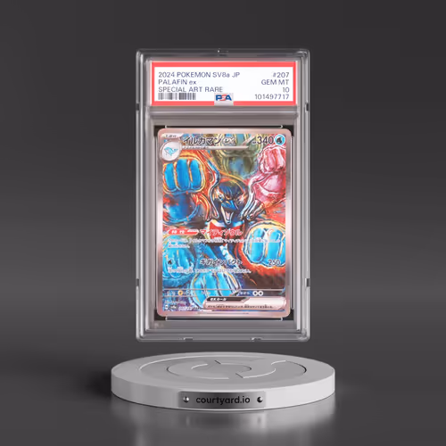 2024 Pokémon Sv8a-Terastal Fest EX #207 Palafin EX - Holo Special Art Rare (PSA 10 GEM MINT)