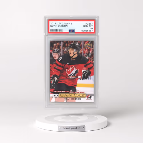 2019 Upper Deck Canvas #C267 Noah Dobson (PSA 10 GEM MINT)