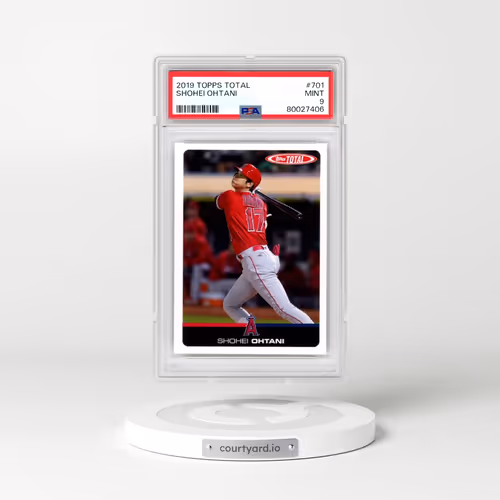 2019 Topps Total #701 Shohei Ohtani (PSA 9 MINT)