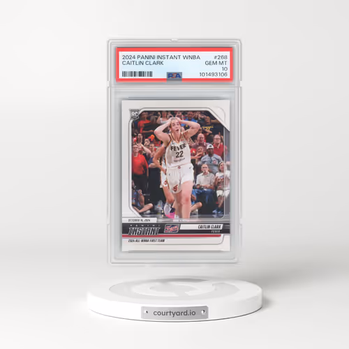 2024 Panini Instant WNBA #268 Caitlin Clark (PSA 10 GEM MINT)