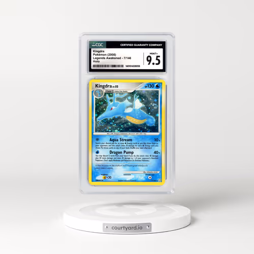2008 Legends Awakened #7 Kingdra - Holo (CGC 9.5 MINT+)