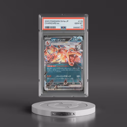 2023 Pokémon Sv4a-Shiny Treasure EX #115 Charizard EX - Holo (PSA 10 GEM MINT)