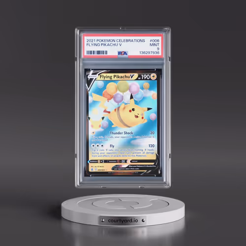 2021 Pokémon Celebrations #006 Flying Pikachu V - Holo (PSA 9 MINT)
