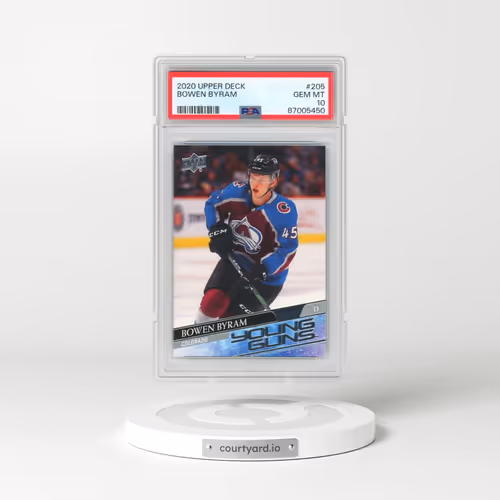 2020 Upper Deck #205 Bowen Byram (PSA 10 GEM MINT)