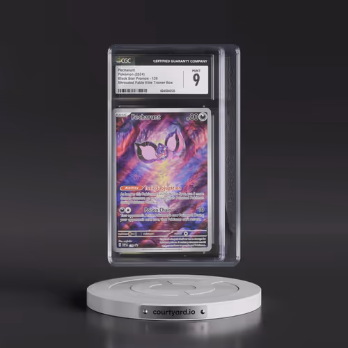 2023 Black Star Promos - Scarlet & Violet SVP EN #129 Pecharunt - Shrouded Fable ETB Holo (CGC 9 MIN