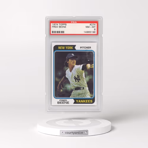 1974 Topps #274 Fred Beene (PSA 8 NM-MT)