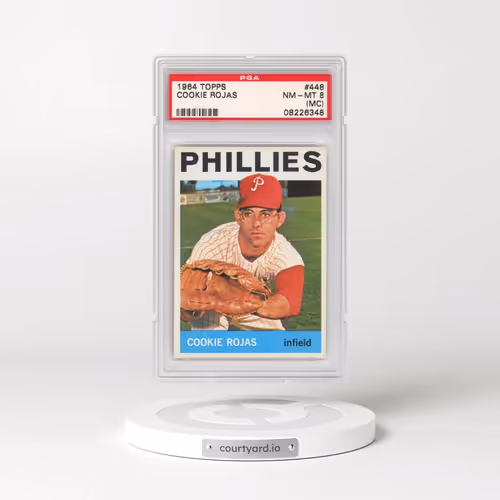 1964 Topps #448 Cookie Rojas (PSA 8 NM-MT)