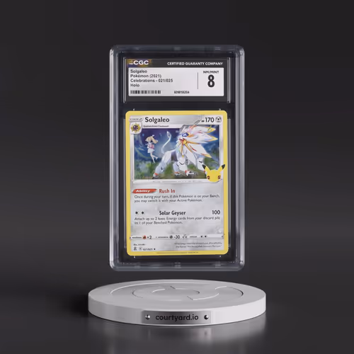 2021 Celebrations #021/025 Solgaleo - Holo (CGC 8 NM-MT)