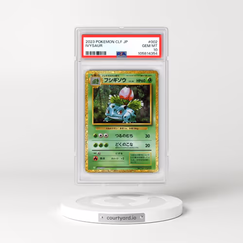 2023 Pokémon Clf-Trading Card Game Classic Venusaur & Lugia EX Deck #002 Ivysaur (PSA 10 GEM MINT)