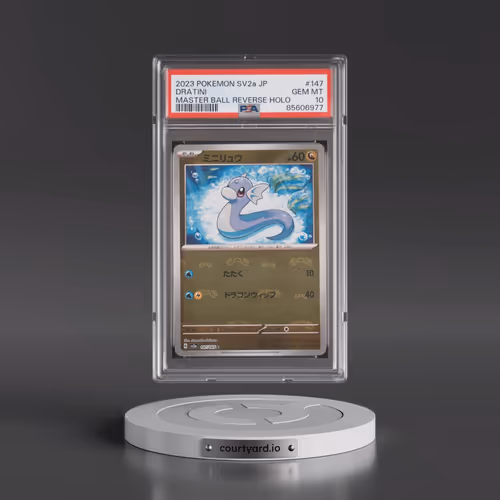 2023 Pokémon Sv2a-Pokémon 151 #147 Dratini - Reverse Holo Master Ball (PSA 10 GEM MINT)