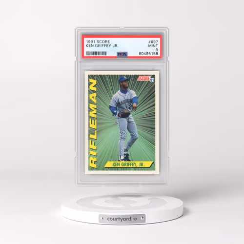 1991 Score #697 Ken Griffey Jr (PSA 9 MINT)