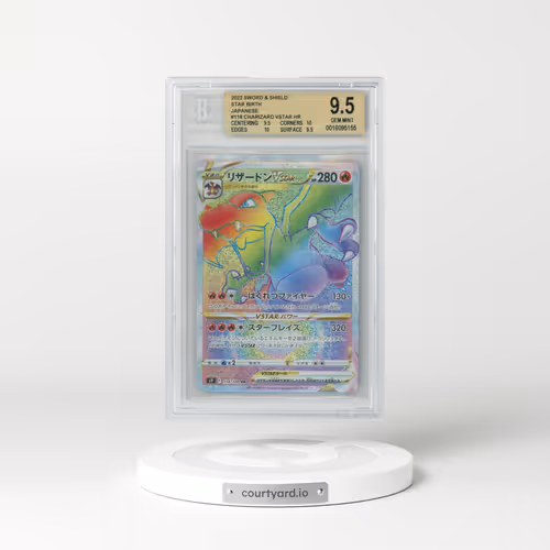 2022 Star Birth #118 Charizard VSTAR - Holo Hyper Rare (BGS 9.5 GEM MINT)