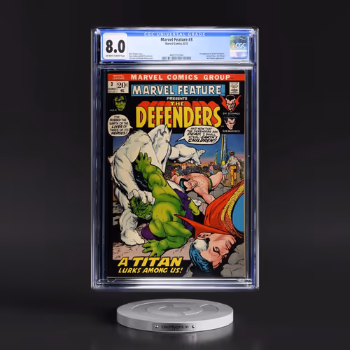 Marvel Feature #3 CGC 8.0 Off-white to White Pages (Marvel Comics, 6/72)