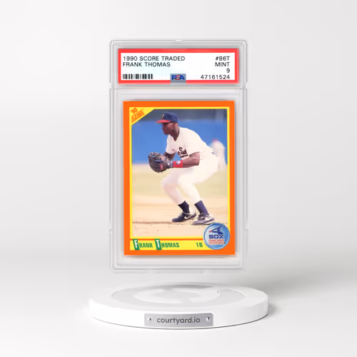 1990 Score Traded #86T Frank Thomas (PSA 9 MINT)