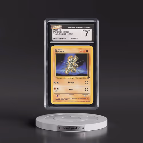 1999 Team Rocket #59/82 Machop (CGC 7 NM)