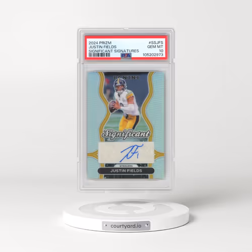 2024 Panini Prizm Significant Signatures #SSJFS Justin Fields (PSA 10 GEM MINT)