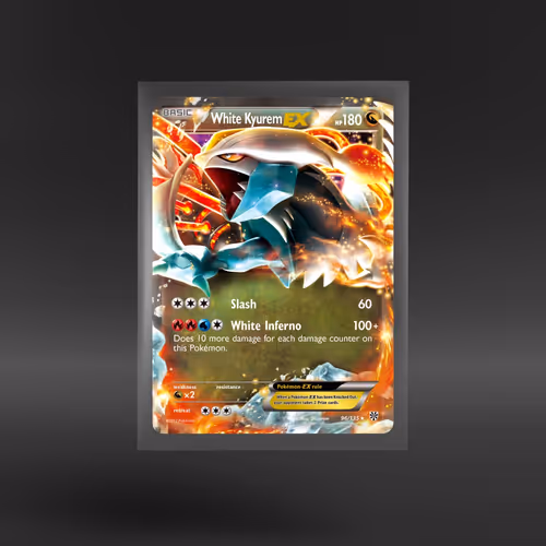 Plasma Storm #96/135 White Kyurem-EX