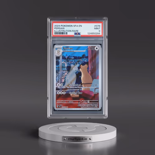 2024 Pokémon Sfa EN-Shrouded Fable #078 Persian - Illustration Rare (PSA 9 MINT)