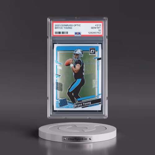 2023 Panini Donruss Optic #213 Bryce Young (PSA 10 GEM MINT)