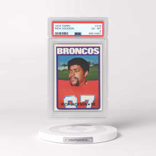 1972 Topps #310 Rich Jackson (PSA 6 EX-MT)